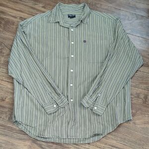Ralph Lauren Men's Striped 100% Cotton Casual Shirt